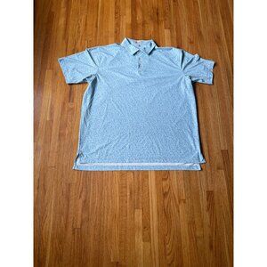 Peter Millar Summer Comfort North Hills Country Club Polo Shirt Fish Print Golf